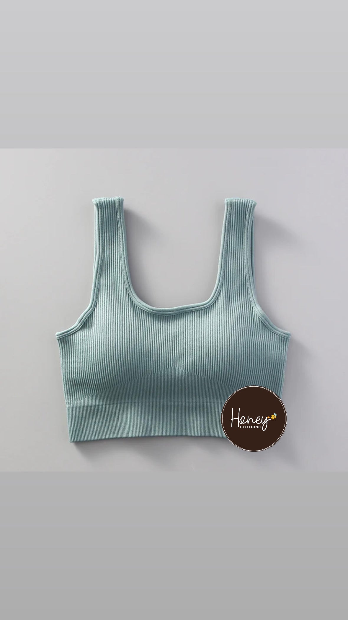 Scoop Neck Sports Bra