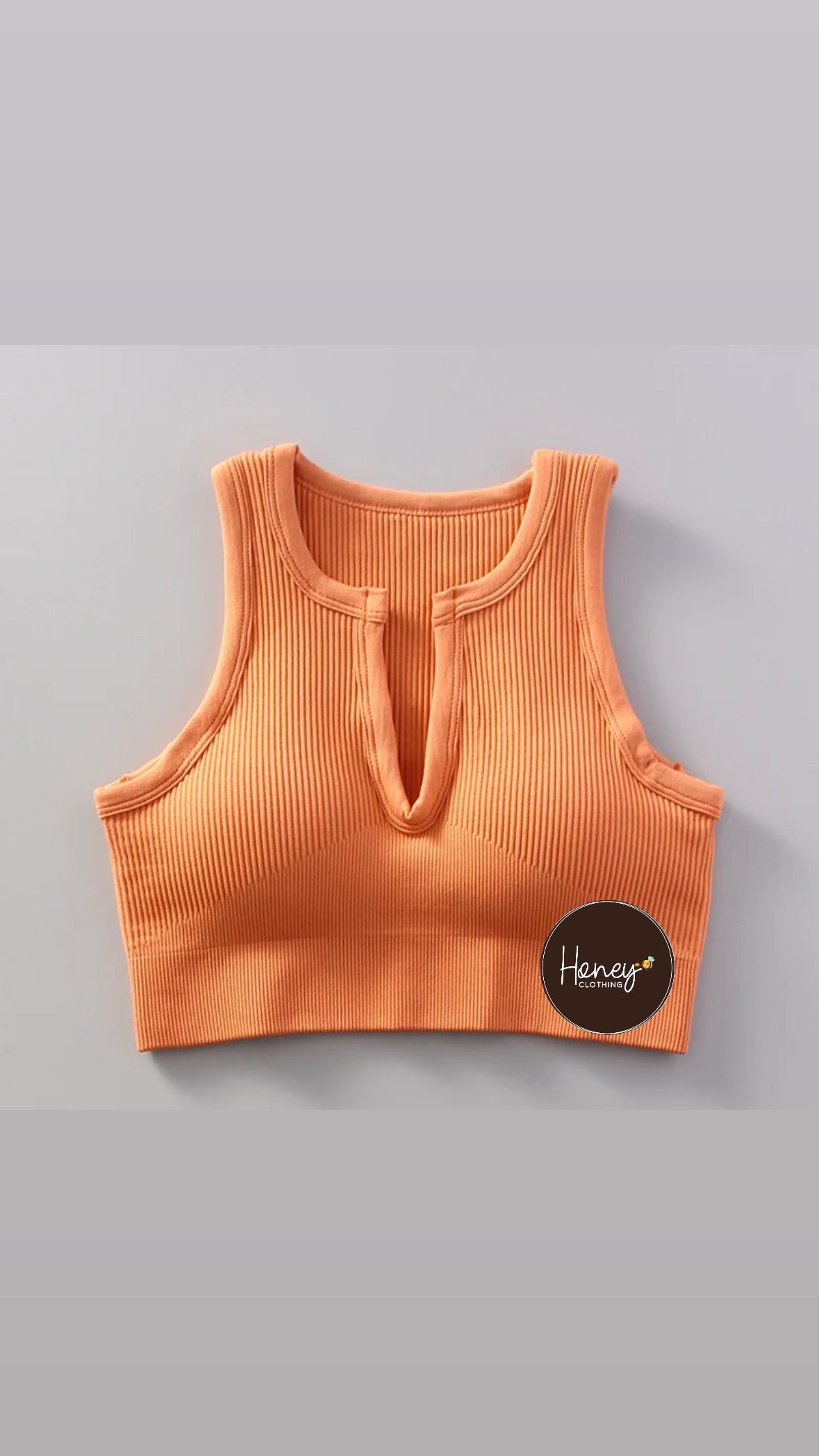 V-neck Sports Bra