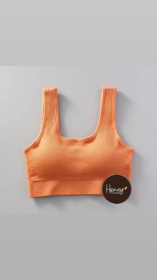 Scoop Neck Sports Bra