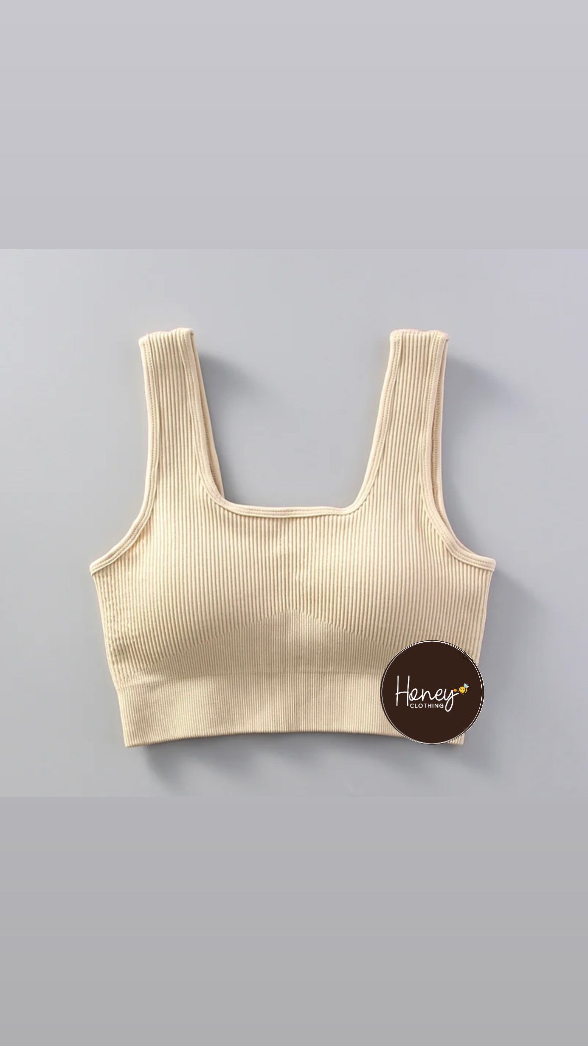 Scoop Neck Sports Bra