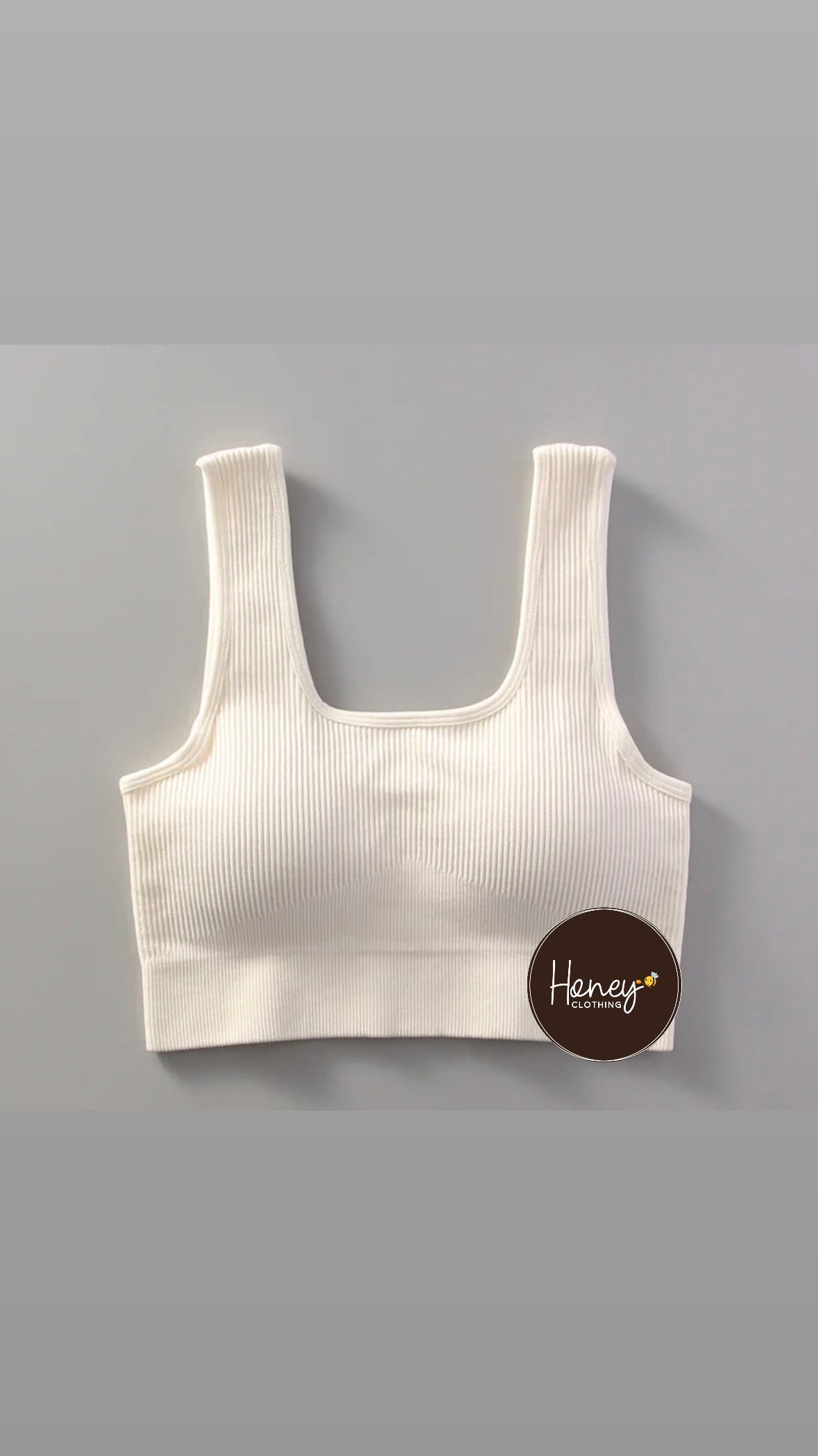 Scoop Neck Sports Bra