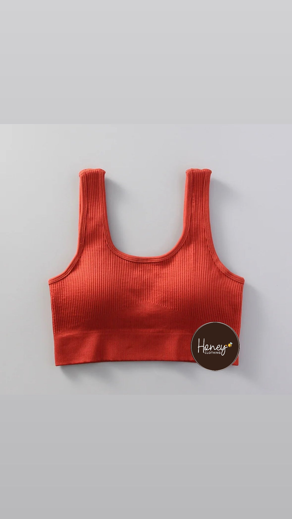 Scoop Neck Sports Bra