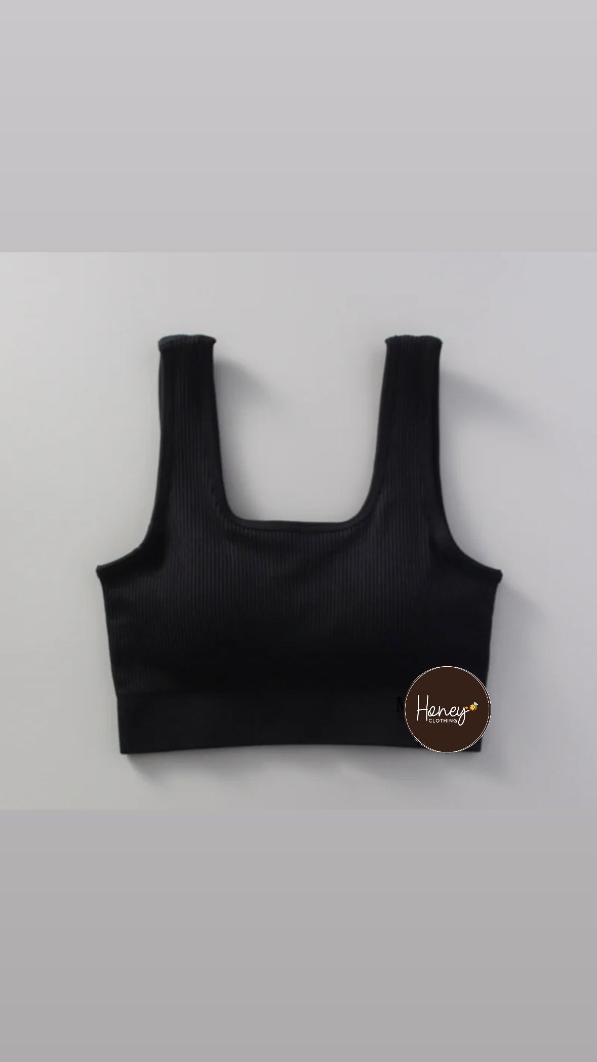 Scoop Neck Sports Bra