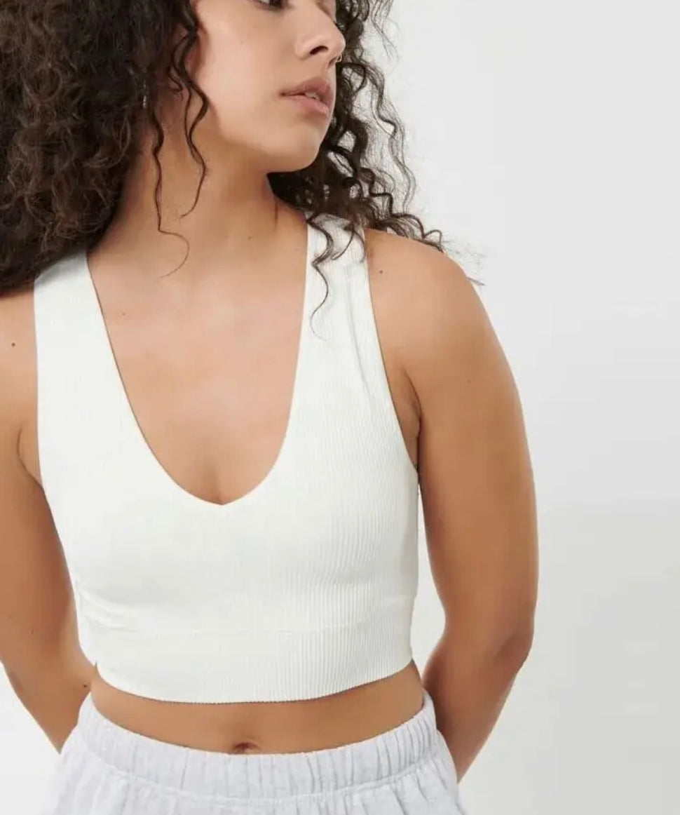 Heather Crop Top